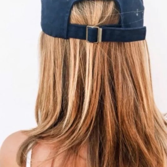 Brandy melville honey navy blue baseball dadd hat - Picture 4 of 7